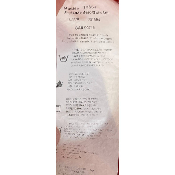 Joseph Ribkoff Women's Vest Tie Front Sleeveless Tiered Ruffled Sheer Orange 6 - Picture 6 of 10